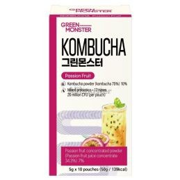 Kombucha Green monster passion fruit 10 pouches x 5g