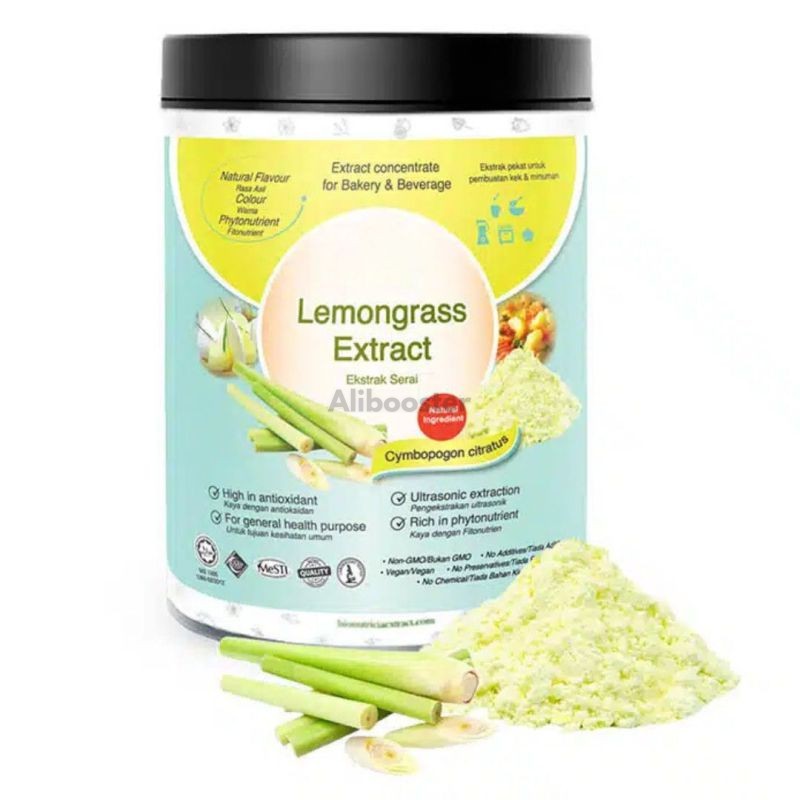 Standardiserat citronellaextraktpulver (Cymbopogon citratus) - 200 g