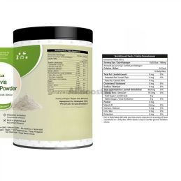 Stevia in polvere concentrata 50 g - Estratto naturale di Stevia rebaudiana