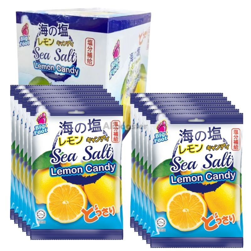 Big Foot Sare de mare Lămâie 15g x12 pungi