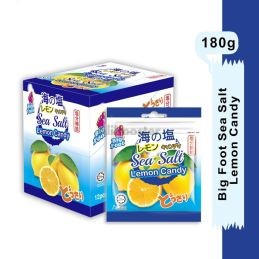 Big Foot Sea Salt Lemon 15 g x 12 poser