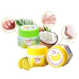 Supreme Banana Balm 20g x3 borcane - Picioare uscate, mâini uscate