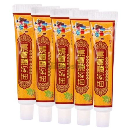 5er-Set chinesische Cremes MiaoYao 15g - Traditionelle beruhigende Pflege