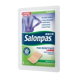 9 SALONPAS smertelindrende plaster 10x14 CM