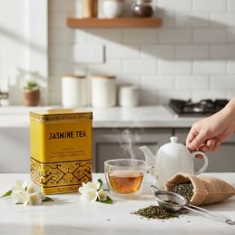 Té Verde Jazmín FS1033 454g - Tamaño Grande