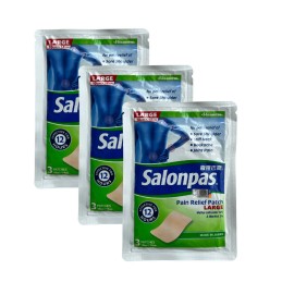 9 Plaster przeciwbólowy SALONPAS 10x14 cm