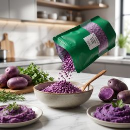 Granuli di patata dolce viola liofilizzata 100 g