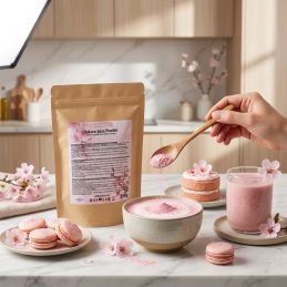 Sakura flower powder - 250 g - Sakura Blossom food grade, edible cooking ingredient