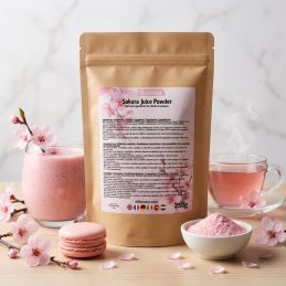 Sakura flower powder - 250 g - Sakura Blossom food grade, edible cooking ingredient