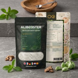 Stevia Leaf Extract Pulver (Stevia rebaudiana) 100 g