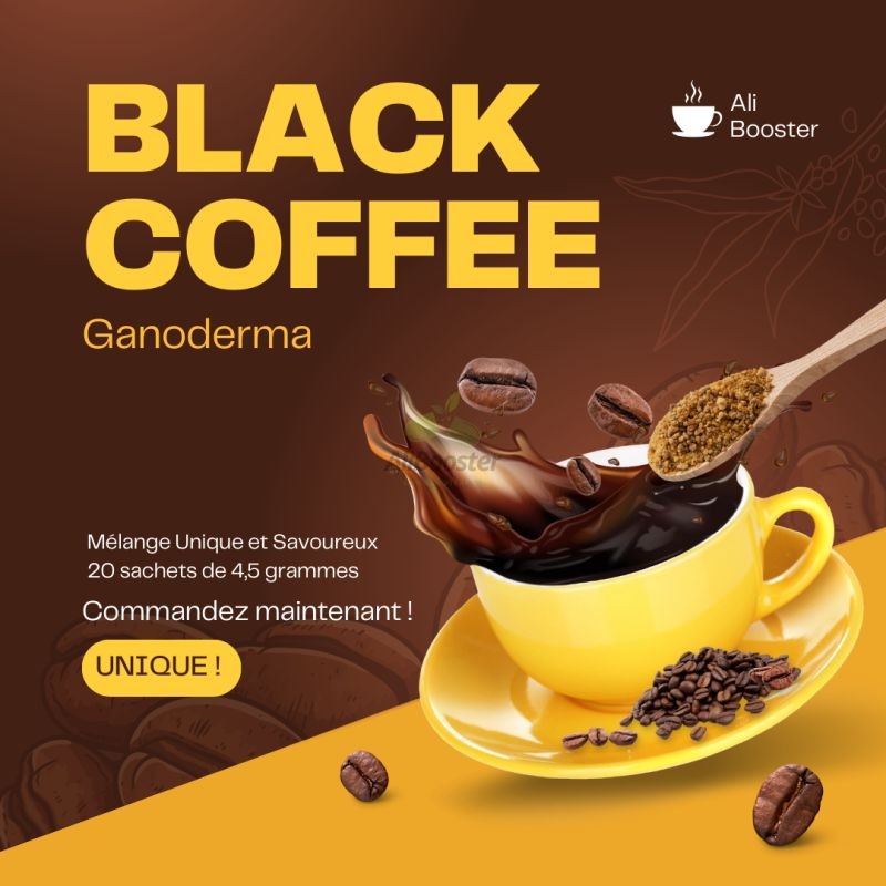 Un café noir à base de Ganoderma