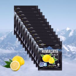 Süßes Himalaya Salz Extra kühle Zitrone 15gx12 Taschen