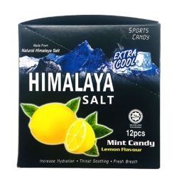 Sladké sladkosti Himálská sůl Extra cool citrón 15gx12 sáček