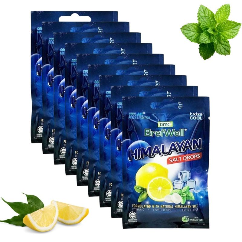 Sladká růžová sůl Himalaya + vitamín C - 9 tašek 6