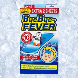 Cooling patch gel til børn Koolfever 8 stykker - Feber