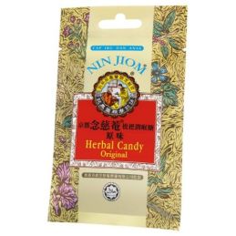 Herbal candy Nin Jiom Original (5 pakker 20 g)