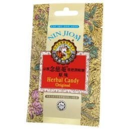 Herbal candy Nin Jiom Original (5x 20 g paket)