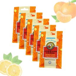 Herbal candy Nin Jiom Tangerine Lemon (5x pacchetti 20g)