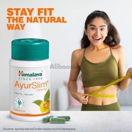 AyurSlim - Blolic de Myrobalan / Garcinia / Gymnema / Guggul / Fenugrec