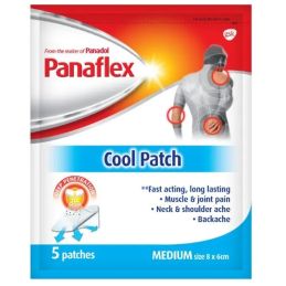 Patch cooled muscle pain