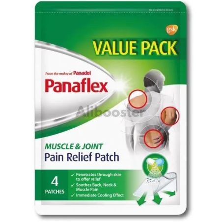 Patch back relief shoulder neck muscles joints