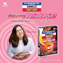 Yoko Yoko - Łagodzenie bólu menstruacyjnego - 2 plastry rozgrzewające