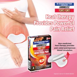 Yoko Yoko - Menstrual pain relief - 2 heating patches