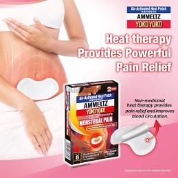 Yoko Yoko - Soulagement douleur menstruelle - 2 patches chauffant