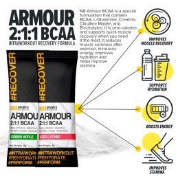 6x Intraworkout BCAA Aminosyrer - Iced Litchi