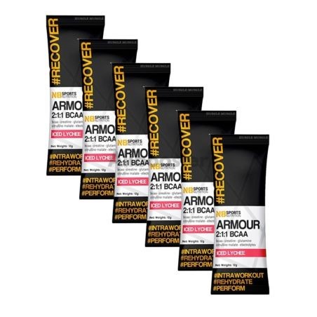 6x aminoacizi BCAA intraantrenament - Iced Litchi