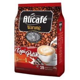Biała kawa Alicafe Warung 28x20g