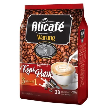 Λευκός καφές Alicafe Warung 28x20 γρ