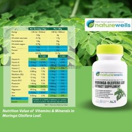 Estratto di foglie di Moringa Oleifera