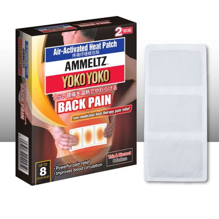 Yoko Yoko - Alivio del dolor lumbar - 2 parches de calefacción