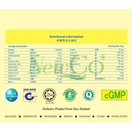 Nueva Zelanda colostrum en polvo - 16 bolsas de 15g