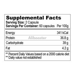 Extrait d'agaricus Blazei Murill Himematsutake - Beta-D-glucane - 60 capsules