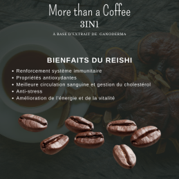 DXN café branco Zhino cogumelo Ganoderma reishi