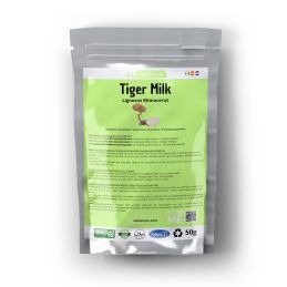 Cogumelo de pó Lignosus rinocerontes - Leite Tigre - Tiger Milk (50g)