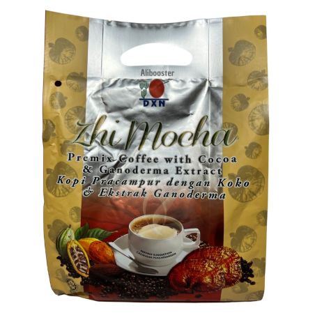 DXN cafea albă Zhino solubilă - cafea ciupercă Ganoderma 12 x 28 grame