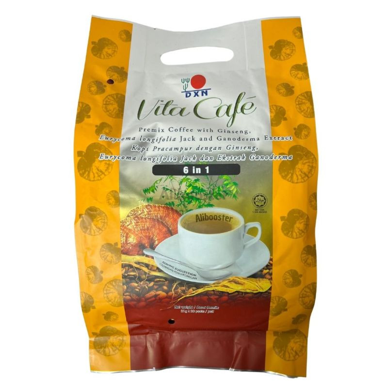 DXN VITA Café Tongkat Ali + ženšen + Ganoderma reishi
