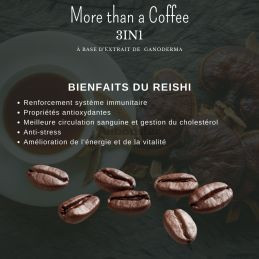DXN Café hongo reishi Lingzhi ganoderma 20 x 21 gramos