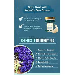 Schwalbennest Jasmin / Chrysantheme / Schmetterlingserbse