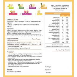 Liposomalt C-vitamin + standardiserat ananas extraktpulver 150 g