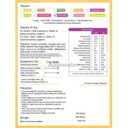 Vitamine C liposomale + poudre d'extrait standardisé de mangoustan 150g