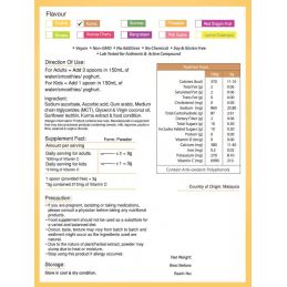 Liposomalt C-vitamin + standardiseret datteekstraktpulver 150 g