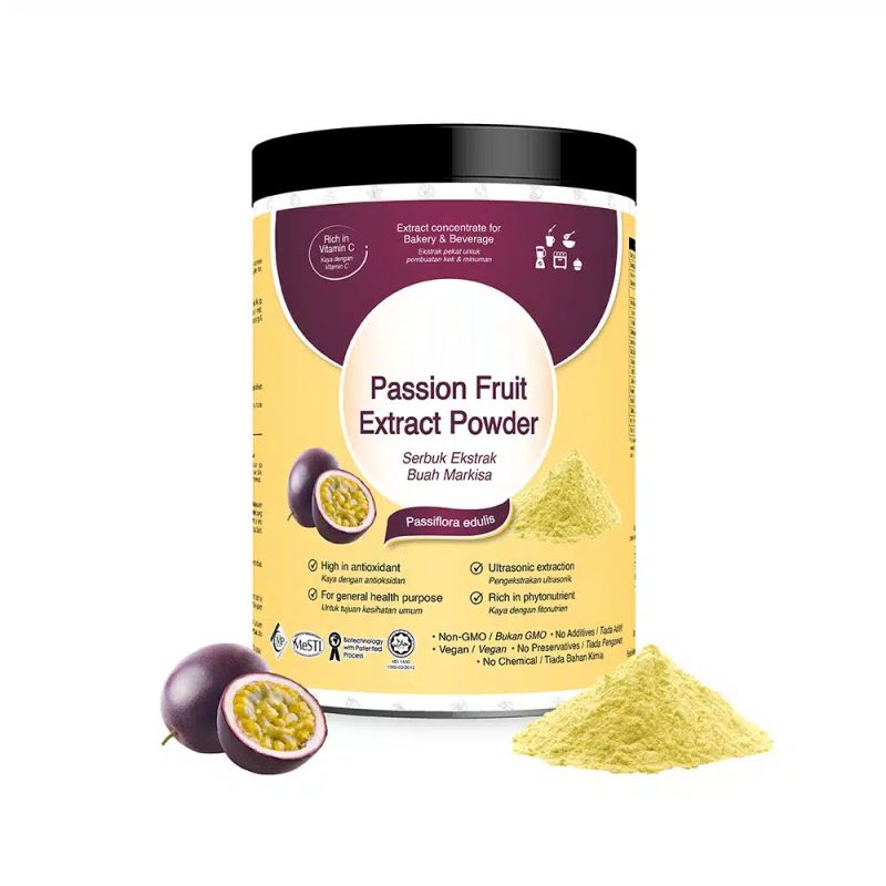 Passiflora edulis - Passion Fruit - 200g Standardized extract powder