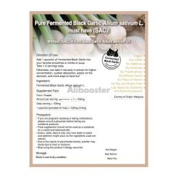 Fermentowany czosnek czarny ((Allium sativum L.) - 100 g standardowego ekstraktu proszku - S-Allyl SAC