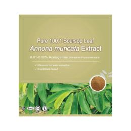 Blad af korossel (Annona muricata) - 100 g standardiseret ekstraktpulver - Acetogener 