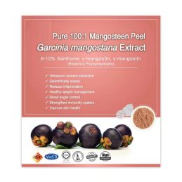 Pelle di mangostan (Péricarpe Garcinia mangostana) - 100g polvere di estratto standard - Xanthone