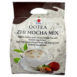 DXN Ootea Zhi Mocha - Café + ootea + cacao + Ganoderma - 20 bolsas 21g